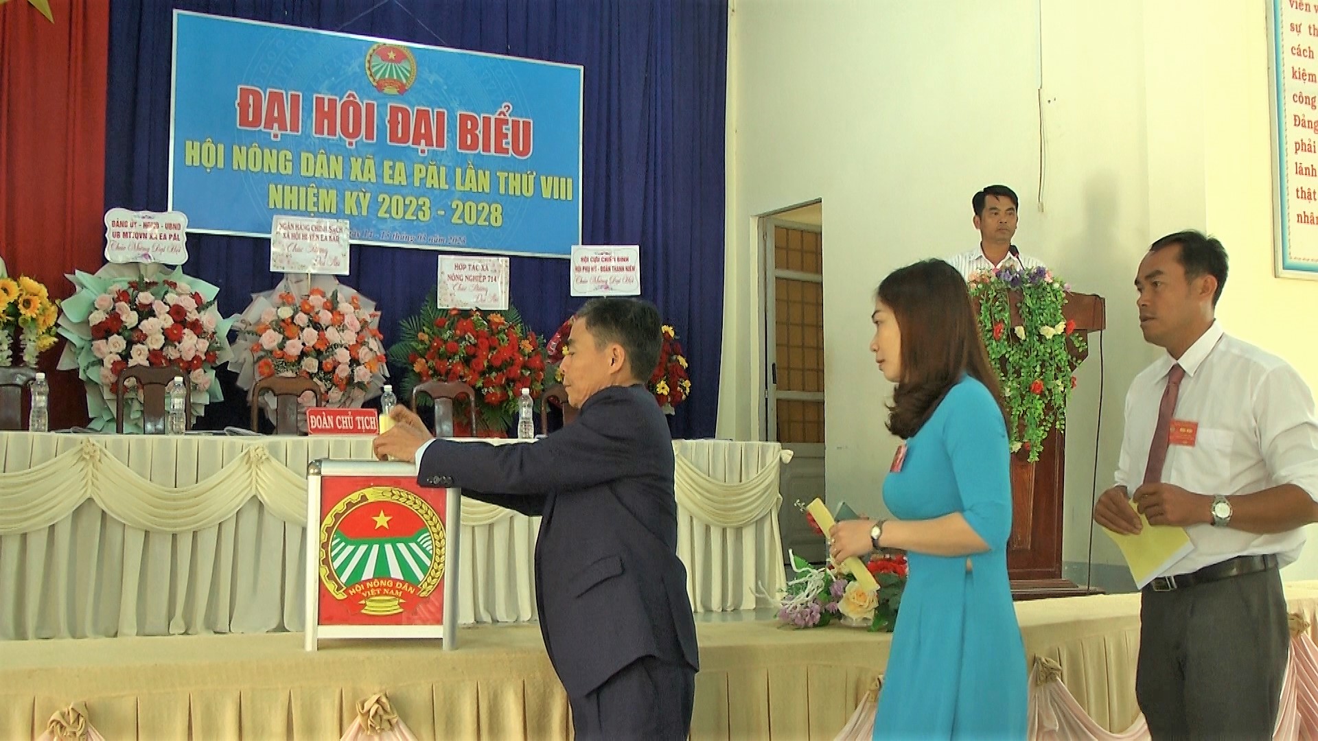 Đại hội đại biểu Hội nông dân xã Ea Păl lần thứ VIII,  nhiệm kỳ 2023 – 2028